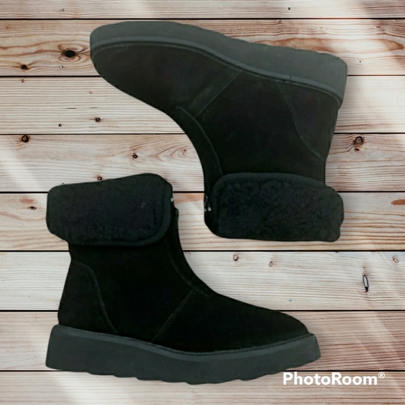 NEW Aussie Merino Leather Suede Water Resistant Boots sz 7 new in box - Picture 2 of 7